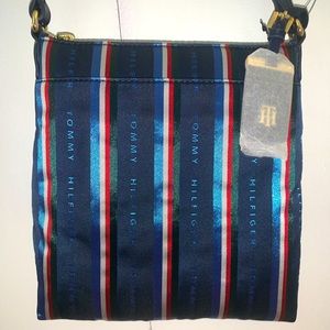 Striped Tommy Hilfiger Crossbody Bag